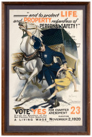 "And to Protect Life and Property Regardless of Personal Safety!...Vote Yes for Charter Amendment 23..."
