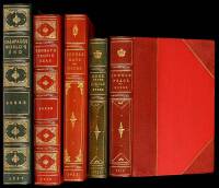 Five finely bound works