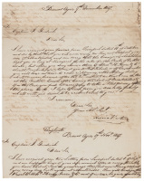 Correspondence between Americans involved in shipping cargo from Europe to turbulent Latin America in the throes of war