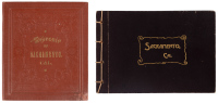 Two late nineteenth-century souvenir albums of Sacramento