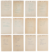 Archive of a Police Patrolman's Logs from WWII-Era Cincinnati, Ohio
