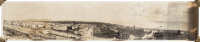 Panoramic photograph featuring San Francisco's "Playland at the Beach," plus Ocean Beach and portions of the Richmond District & Golden Gate Park