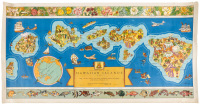 The Dole Map of the Hawaiian Islands, U.S.A.: Being a descriptive portrayal of the history, transportation, industries and geography of the Territory of Hawaii, U.S.A.