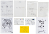 A selection of correspondence between Ray Bradbury and Sid Stebel