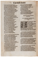 Large section from The Woorkes of Geffrey Chaucer, including Troilus and Creseide