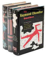Three omnibus editions of Raymond Chandler mysteries