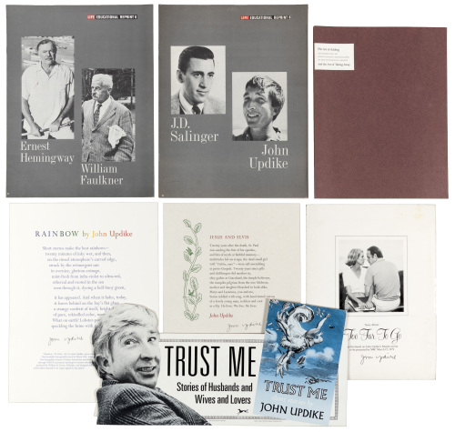 John Updike proofs and ephemera archive