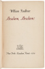 Absalom, Absalom! - 4