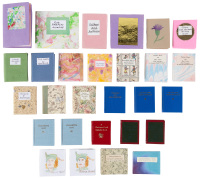 Twenty-seven miniature books from the Bronte Press