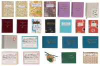 Twenty-four miniature books from the Bronte Press