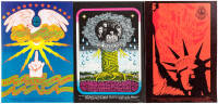 Ten rock posters for performances at Avalon Ballroom