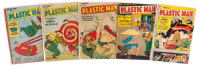 PLASTIC MAN Nos. 4, 13, 19, 25, 27 * Lot of Five Comics