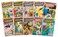 JUSTICE LEAGUE OF AMERICA Nos. 7, 9, 11, 12, 14, 17, 18, 20, 21, 22 * Lot of Ten Comics