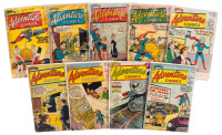ADVENTURE COMICS Nos. 165, 174, 176, 177, 178, 180, 182, 186, 190 * Lot of Nine Comics