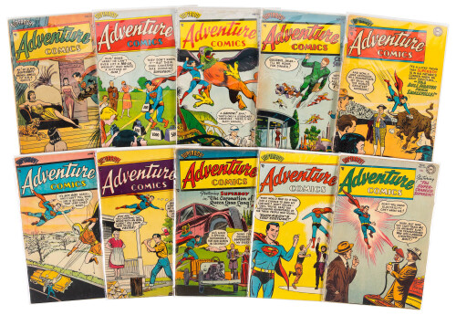 ADVENTURE COMICS Nos. 183, 184, 185, 187, 188, 189, 191, 192, 193, 194 * Lot of Ten Comics