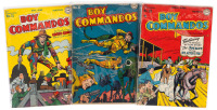 BOY COMMANDOS Nos. 15, 17, 26 * Lot of Three Comics