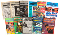 COMIC BOOK MARKETPLACE Nos. 1, 2, 3, 4, 5, 6, 8, 9, 10, 11, 12 * Lot of 11 Magazines, Many with DC Content