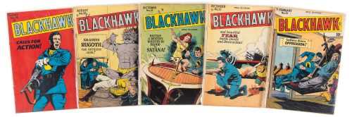 BLACKHAWK Nos. 19, 20, 21, 22, 23 * Lot of Five Comics