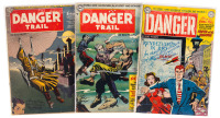 DANGER TRAIL Nos. 2, 4, 5 * Lot of Three Comics