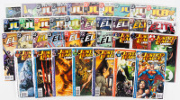 Collection of Justice Leage limited series comprising Legends, Elite, and Year One
