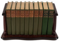 The Writings of John Muir, Sierra Edition - with custom wood shelf as issued