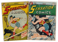 SENSATION COMICS Nos. 61 and 63