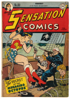 SENSATION COMICS No. 68 * 1st Appearance: HUNTRESS