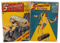 SENSATION COMICS Nos. 84 and 85 * Lot of Two Comics