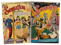 SENSATION COMICS Nos. 96 and 106 * Lot of Two Comics