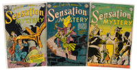 SENSATION MYSTERY Nos. 114, 115, 116 * Lot of Three Comics