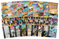 44 issues comprising The New Guardians #1-12; New Talent Showcase #1-14; Wasteland #1-18