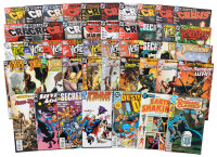 47 special and event issues including Secret Files & Origins, Rann-Thanagar War, Day of Vengeance