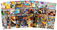 33 issues of minor hero team ups including Primal Force, Relative Heroes, Forever People