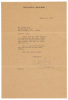 Typed letter signed by Woody Allen