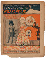 Three pieces of sheet music from early productions of The Wizard of Oz