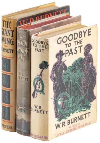 Three titles by W.R. Burnett