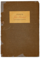 John Steinbeck...A Letter written in reply to a request for a statement about his ancestry