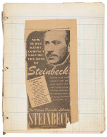 John Steinbeck War Correspondence: 1943 Scrapbook