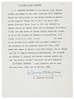 Contract signed by W. Somerset Maugham granting film rights