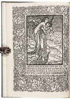 A Note by William Morris on His Aims in Founding the Kelmscott Press. Together With a Short Description of the Press by S.C. Cockerell & An Annotated List of the Books Printed Thereat