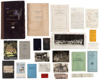 Archive of Notes and Ephemera Relating to the Traffic and Transit of Lima and Santiago