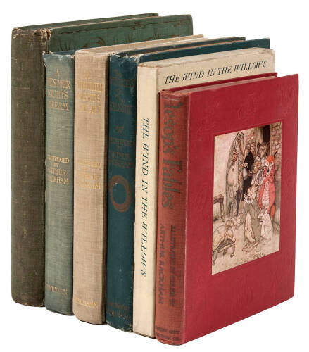 Six volumes illustrated by Arthur Rackham