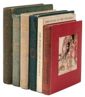 Six volumes illustrated by Arthur Rackham