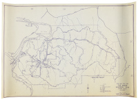 Road and Trail Map: The Grove, Bohemian Club, Sonoma County, California