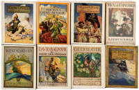 Eight volumes illustrated by N.C. Wyeth