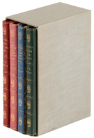 Finely bound set of four Winnie-the-Pooh books
