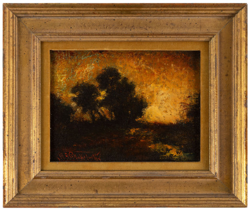[Moonlit landscape]