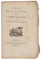 Avis aux Cultivateurs, sur la Culture du Tabac en France