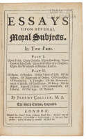 Essays Upon Several Moral Subjects