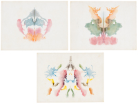 Psychodiagnostik/Psychodiagnostics, Tafeln - Tables [with] The Rorschach Technique